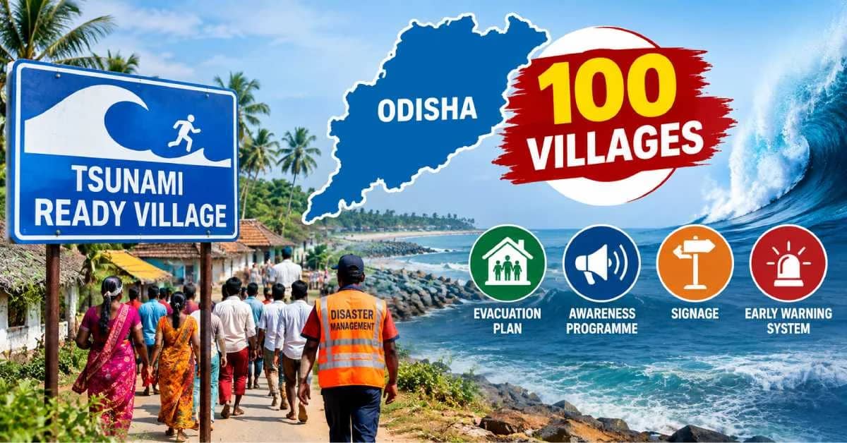 74 Odisha Villages Declared Tsunami Ready, Total Reaches 100