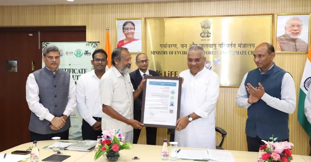 Odisha Bamboo Sector Gets PRAMAAN Certification Under IFWCS, Mayurbhanj Farmer Honoured