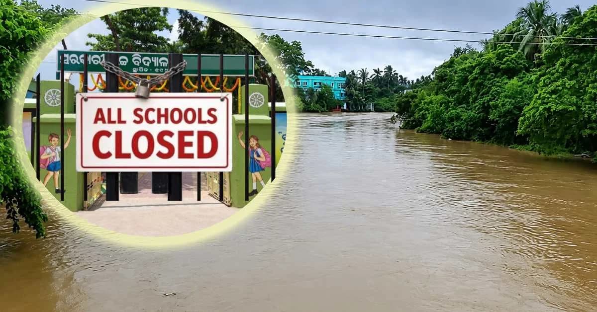 Odisha Reels under Flood, 166 Schools Closed in Bhadrak
