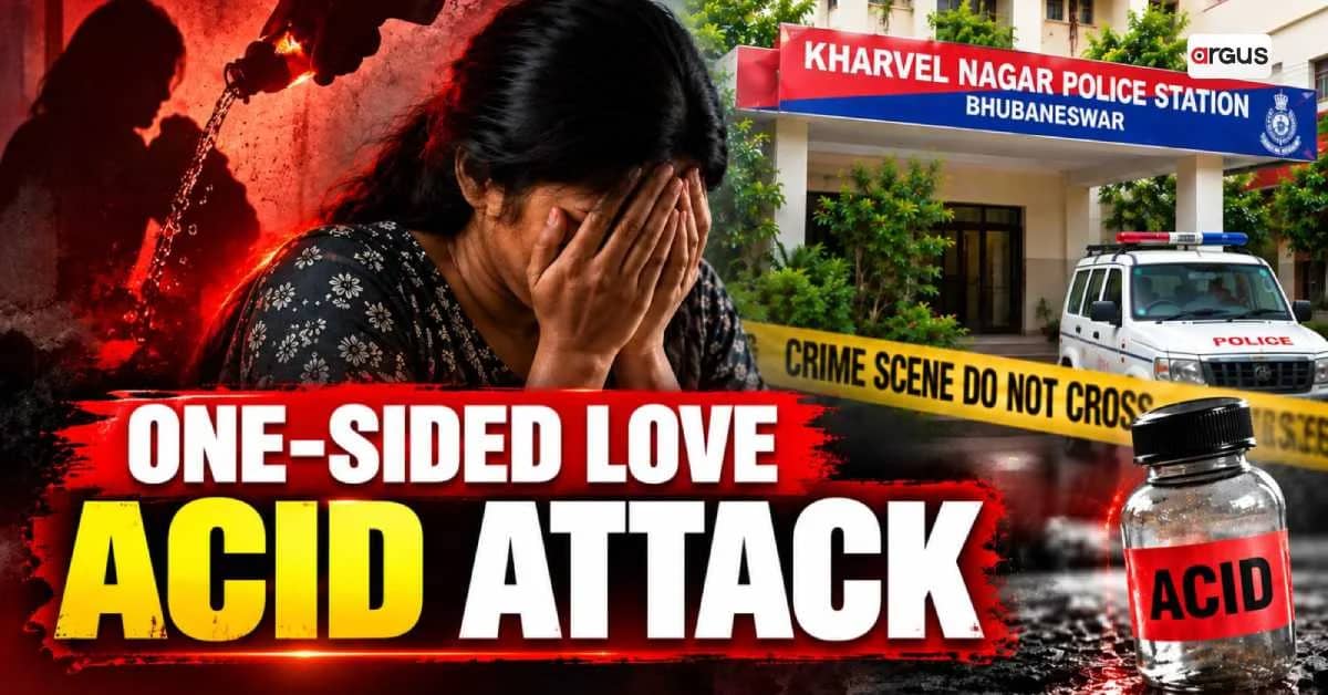 One-Sided Love Turns Violent: 72-Year-Old Man Arrested for Acid Attack in Bhubaneswar