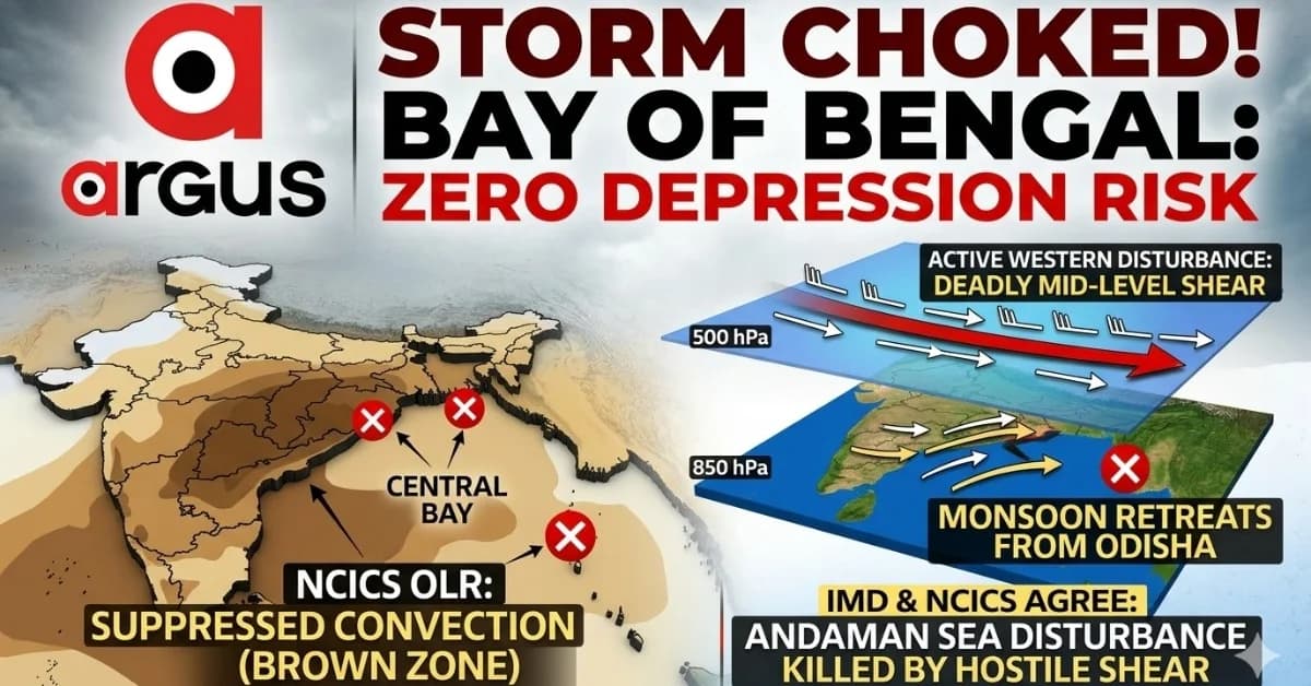 Exclusive| Monsoon May Withdraw From Odisha By October 10; No Cyclone in Bay Of Bengal Till October 15