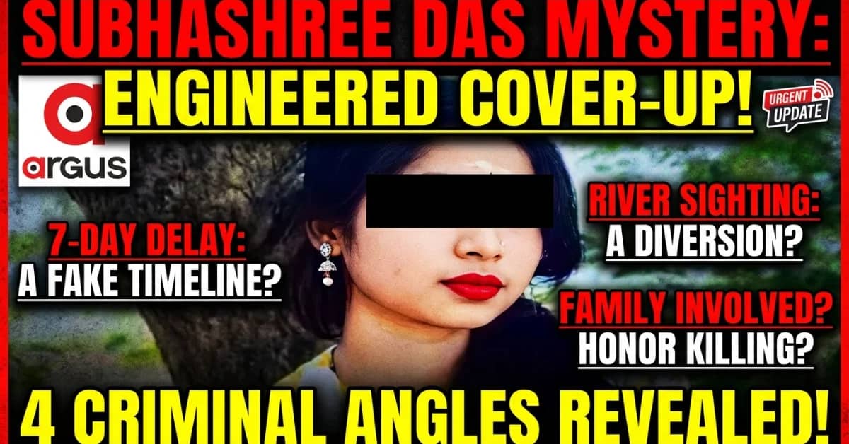 Subhashree Das Case Analysis: 4 Critical Criminal Angles Behind the Kendrapara Disappearance