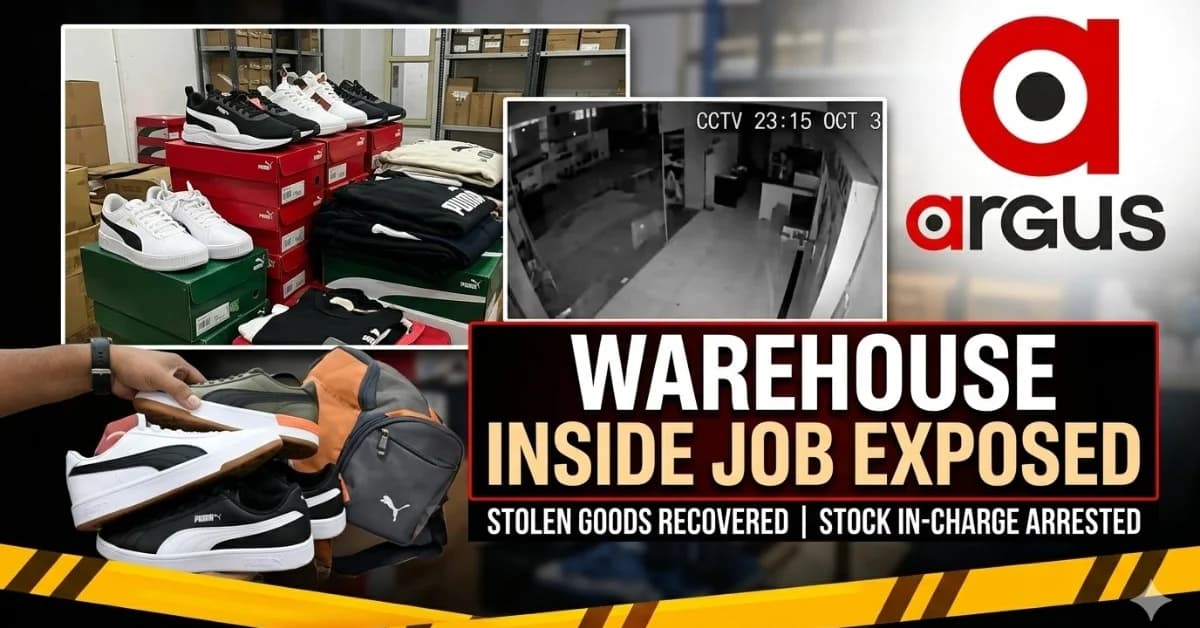 Puma Warehouse Inside Job Exposed: Stock-in Charges Arrested; 43% rise in Cognisable Crimes in H1 2026 in Bhubaneswar