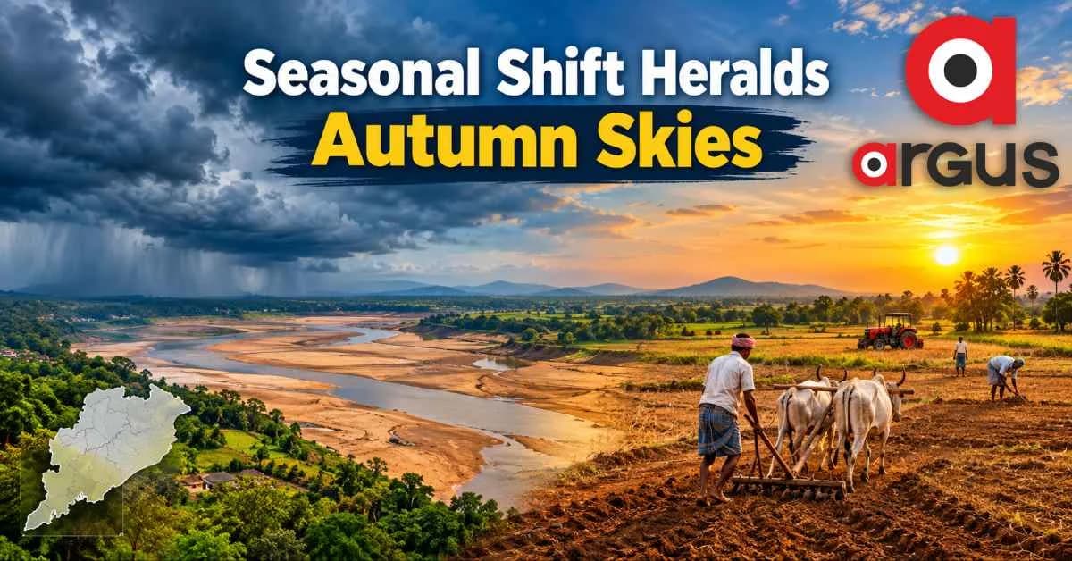 Monsoon Withdrawal Begins as Odisha Sees Seasonal Shift