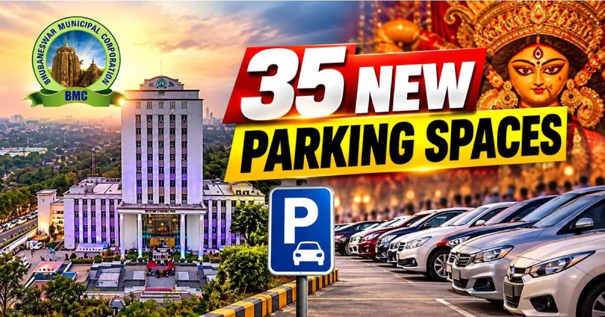 Bhubaneswar: BMC Plans 35 New Parking Locations Ahead of Durga Puja