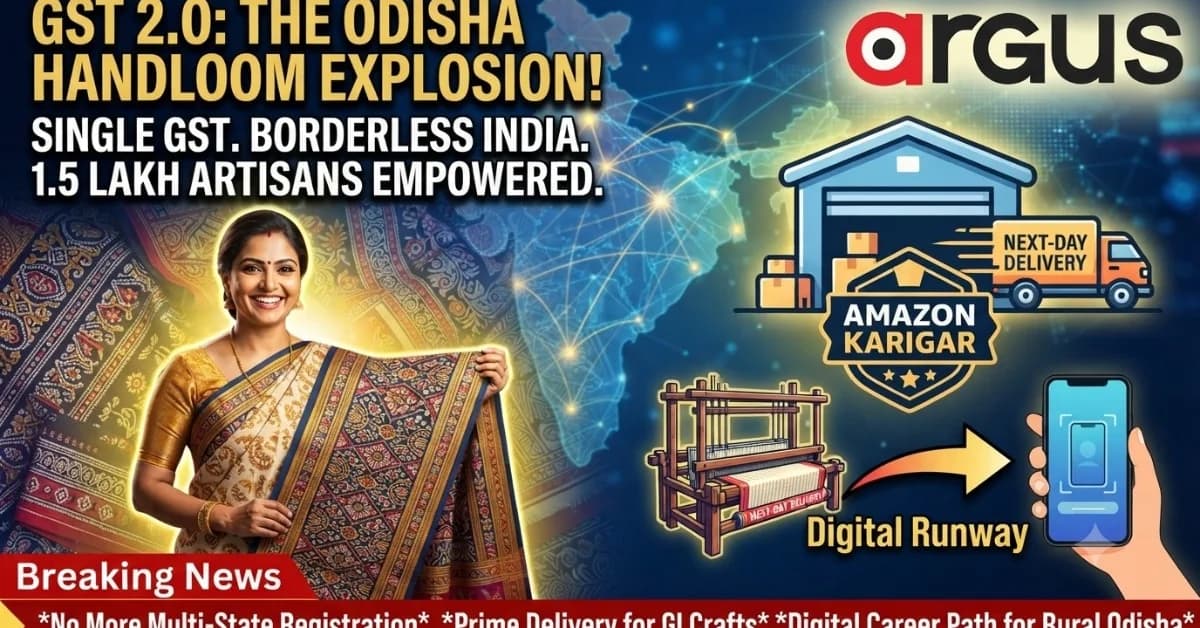 EXCLUSIVE | How Nirmala Sitharaman’s GST 2.0 Warehousing Tweak Unlocks National Scale for Odisha’s ₹1,500-Crore Handloom Sector