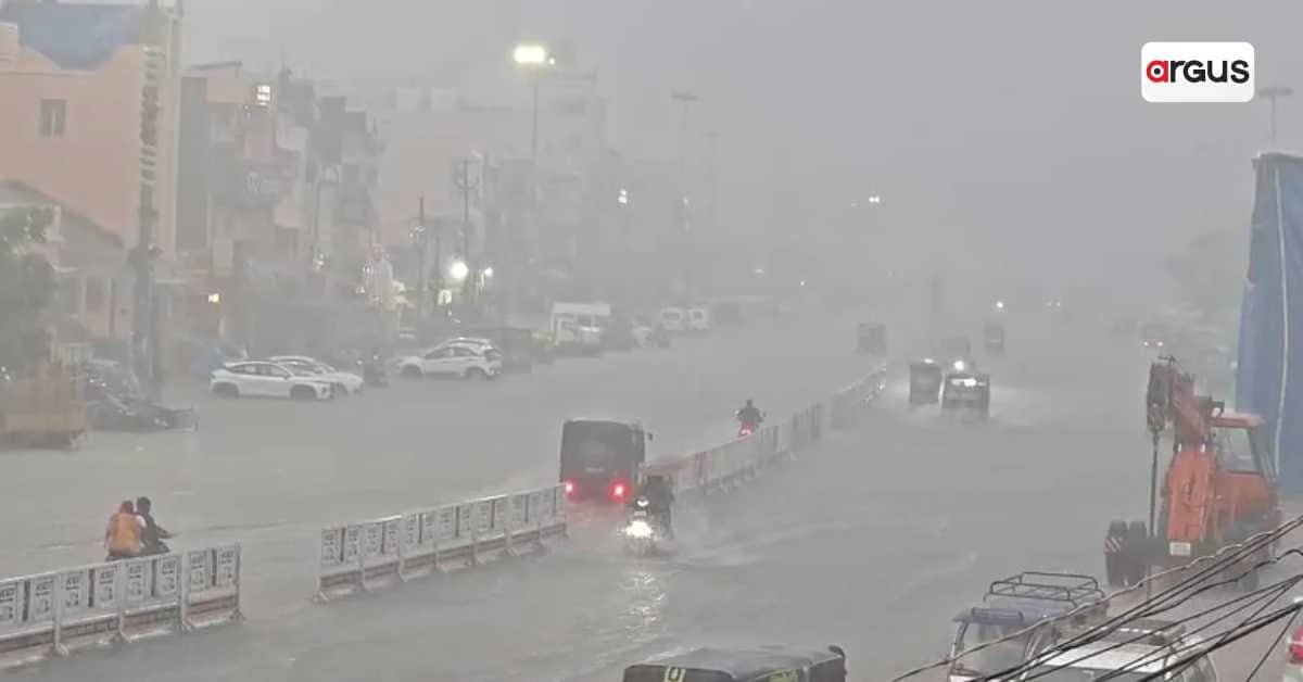 Heavy Rain Lashes Puri, Bringing Relief From Scorching Heat