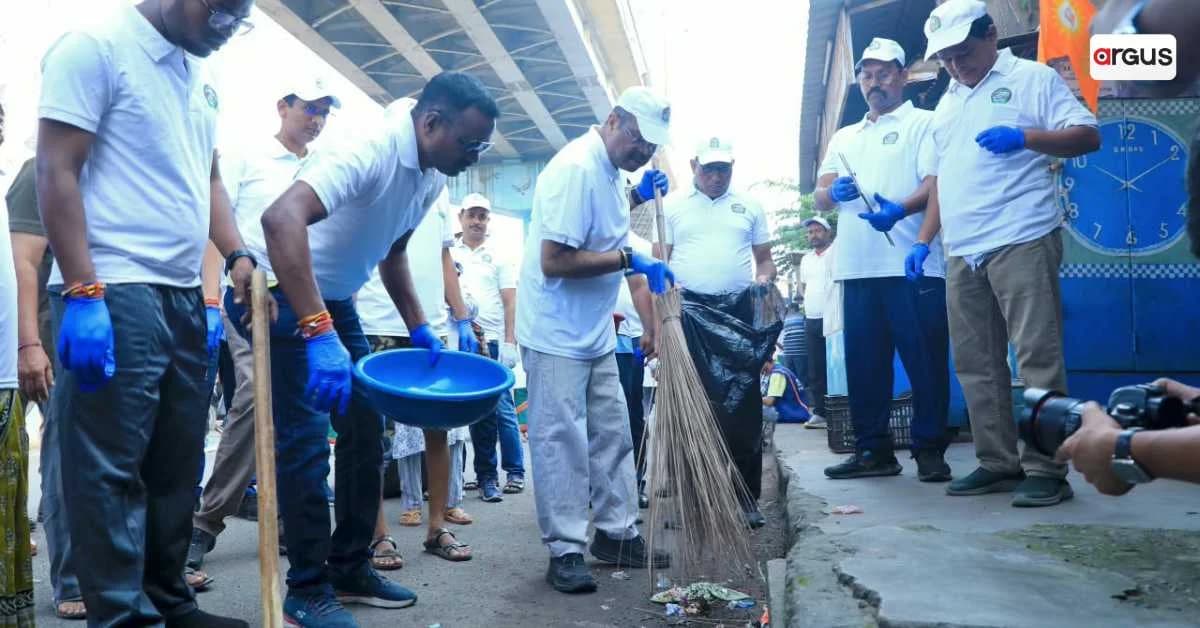 Dharmendra Pradhan Joins District-Wide Mega Cleanliness Drive in Sambalpur