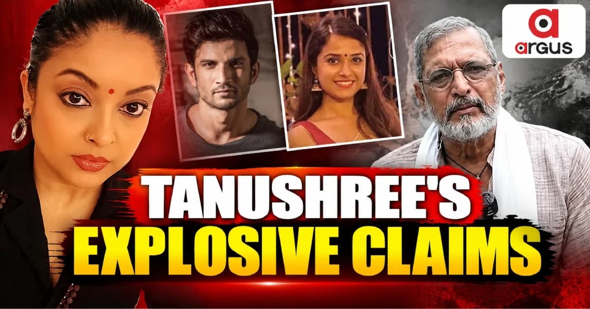 Tanushree Dutta Questions Whether Nana Patekar Has Actually Died; Speculates It Could Be an Escape From SSR Case