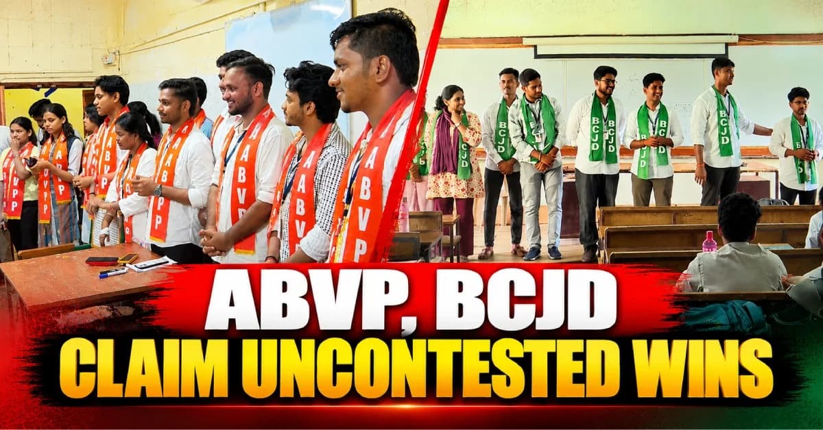 ABVP, BCJD Claim Unopposed Wins Across Odisha Colleges Ahead of Student Union Polls on October 15