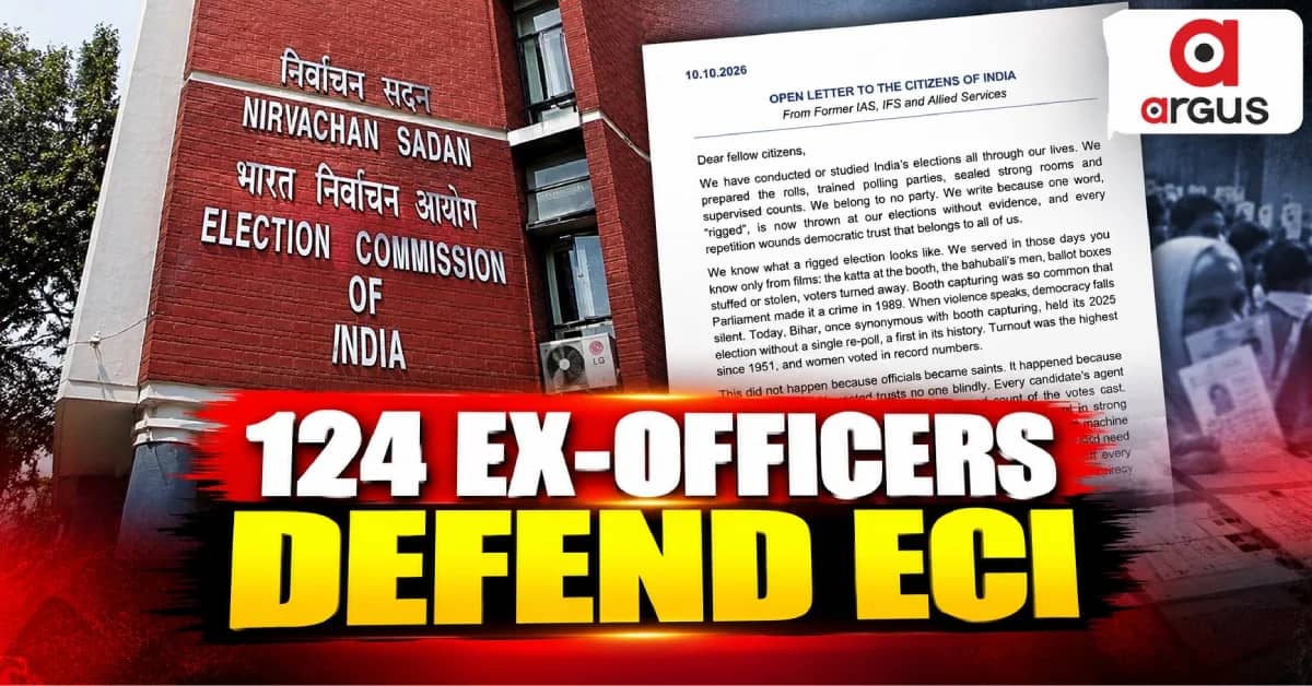 124 Former IAS, IFS Officers Defend ECI and SIR; Say Vote Rigging Allegations Must Be Backed by Evidence