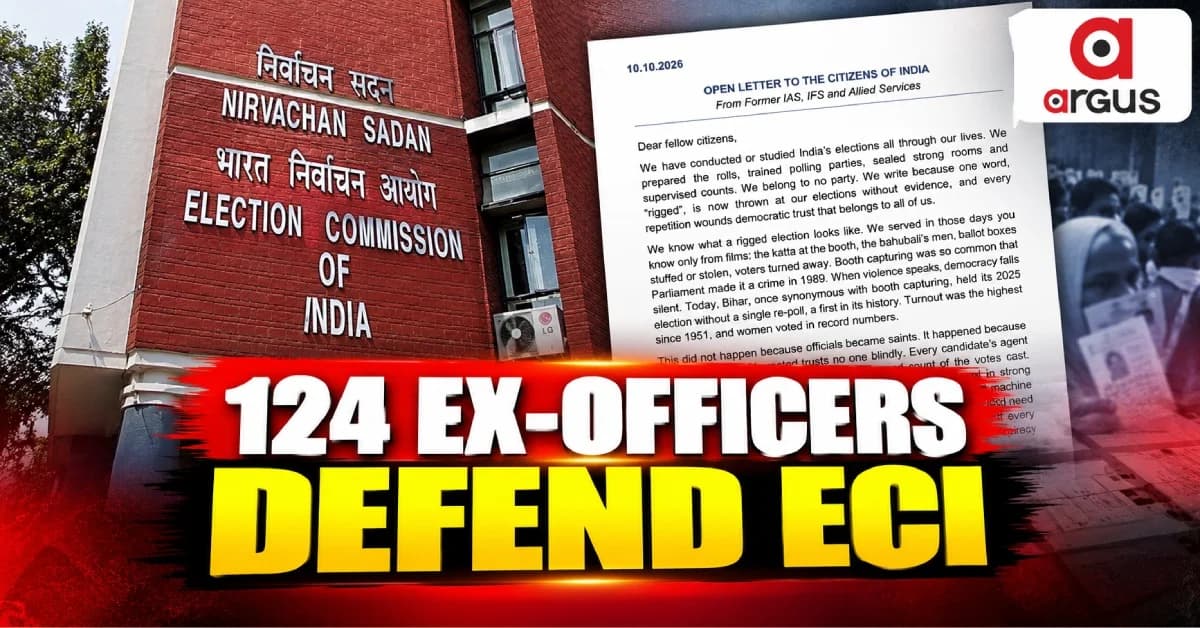 124 Former IAS, IFS Officers Defend ECI and SIR; Say Vote Rigging Allegations Must Be Backed by Evidence