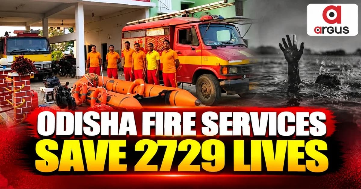 Odisha Fire Services Rescued 2,729 People in Water Emergencies Between 2023 and September 2026