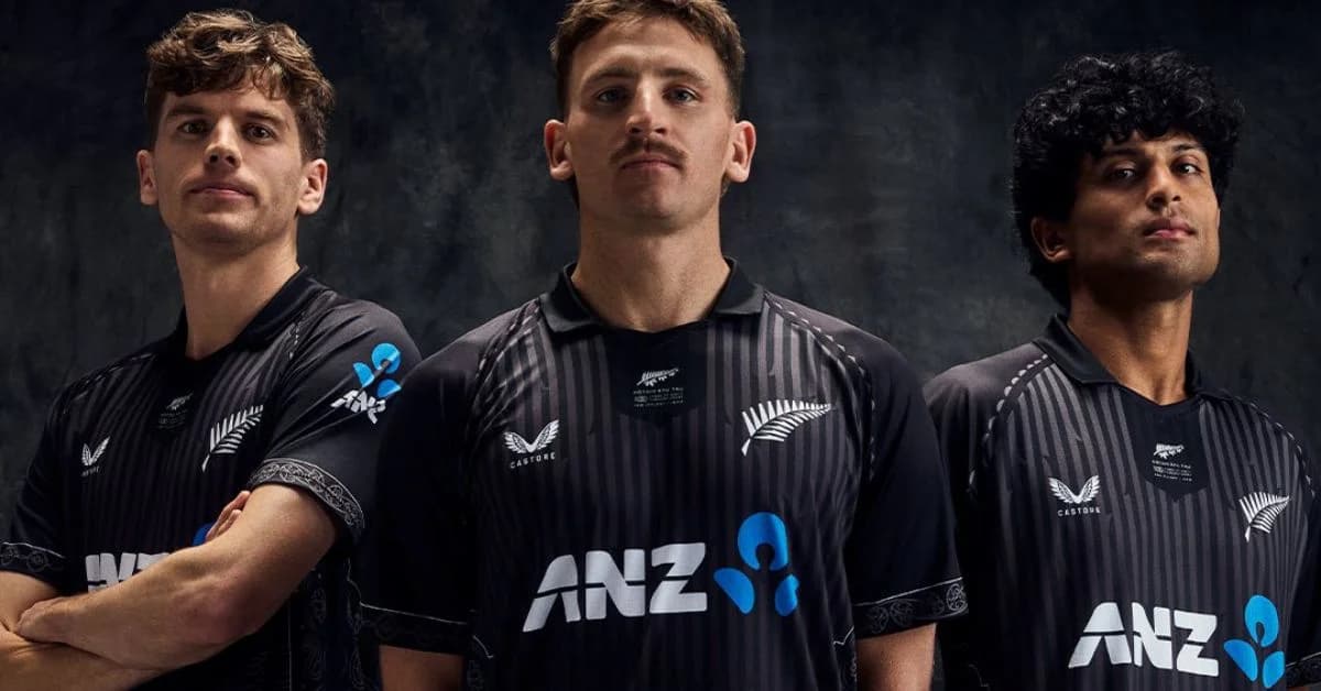 New Zealand Unveils Special Jersey Marking 100 Years of Ties with India