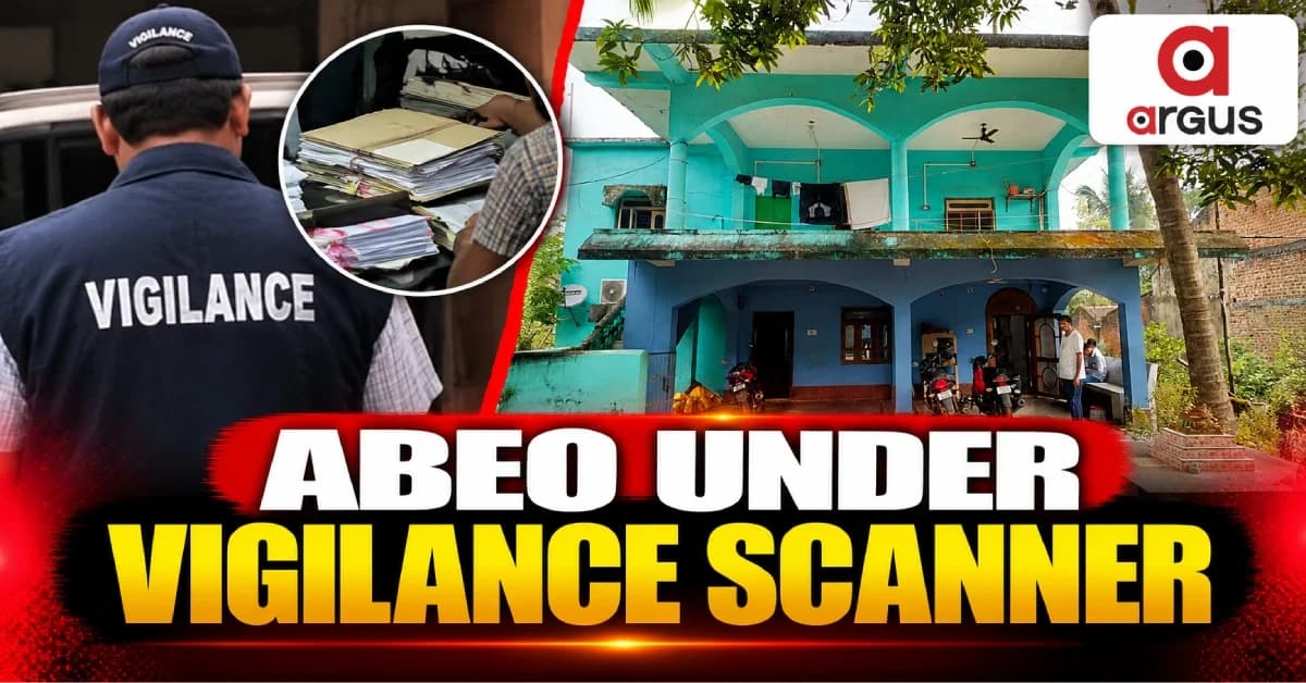 Odisha Vigilance Conducts DA Searches At Seven Locations Linked To ABEO In Jajpur