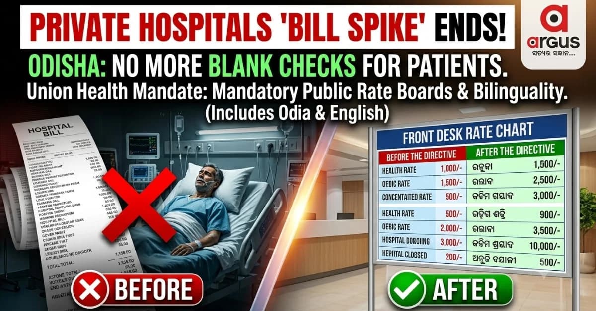 EXCLUSIVE EXPLAINER| Will Modi Govt’s Medical Treatment Rate Card Display Put Fullstop on Odisha Private Hospitals “Operation Bill Spike”?