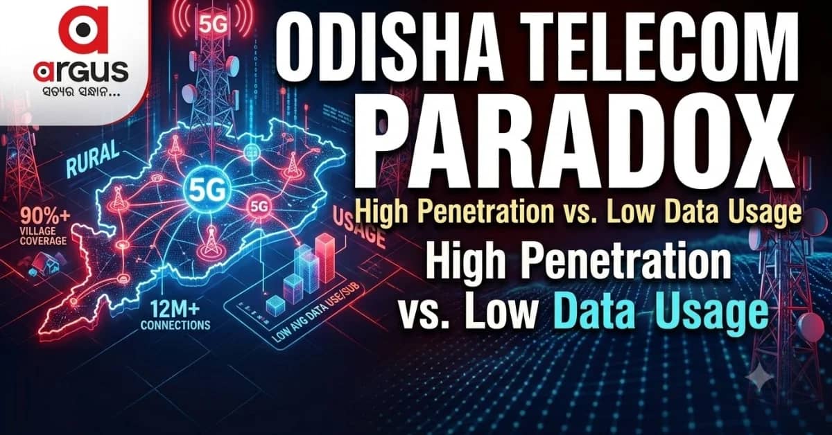 EXCLUSIVE| TRAI Report: Where Odisha stands in PM Modi’s ‘Data is power’ matrix