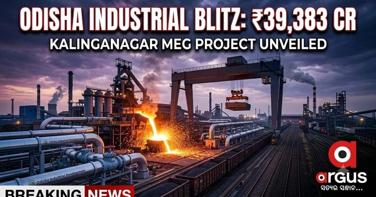 Special Report| Kalinganagar Blitz: How CM’s ₹39,383-Cr Bonanza Pushes Jajpur to Odisha’s Industrial High Table