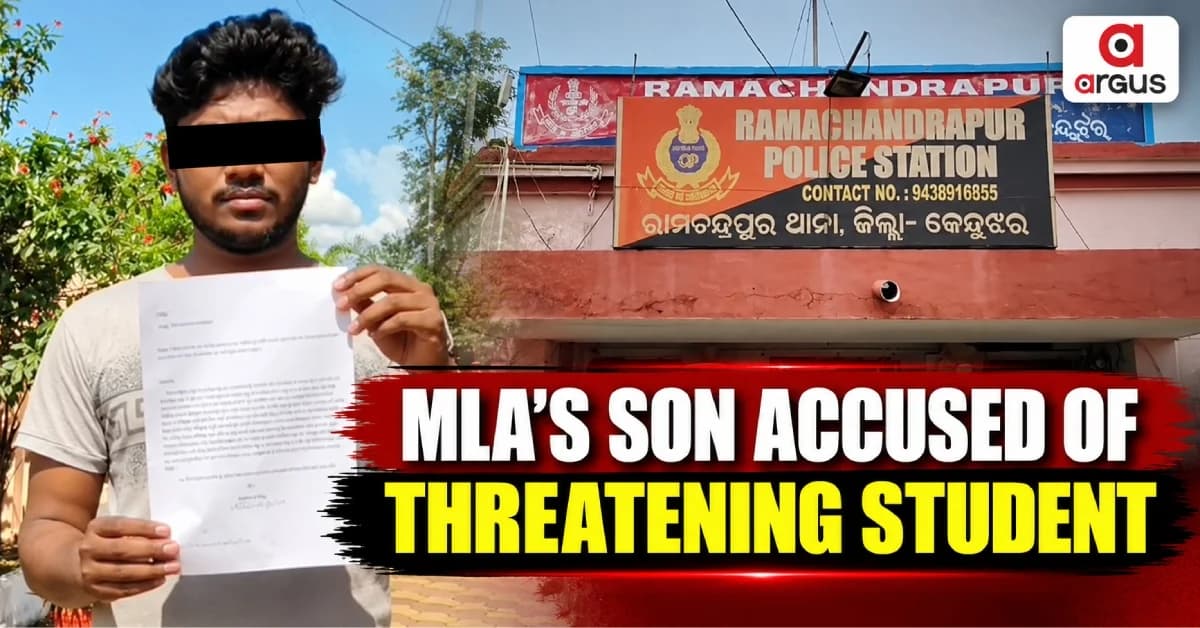 College Student Alleges BJD MLA's Son Threatened Him With Gun After Voting for ABVP in Kendujhar