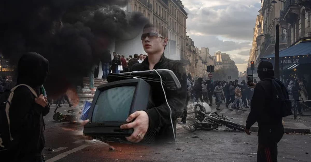 Chaos in Paris: Looters Ransack Shops amid Cost‑of‑Living Protests