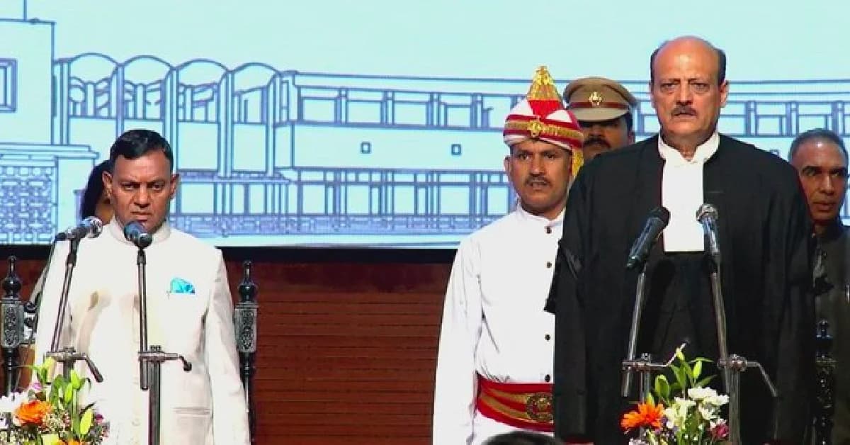 Braj Mohan Ram Sworn In As Odisha Governor, Orissa High Court Chief Justice Harish Tandon Administers Oath