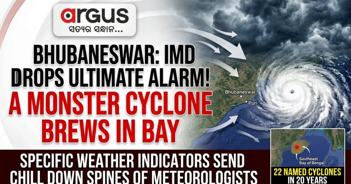 EXCLUSIVE | Severe Cyclone to Brew by Oct 28 in Southeast Bay: Ganjam to Jagatsinghpur Under Threat!