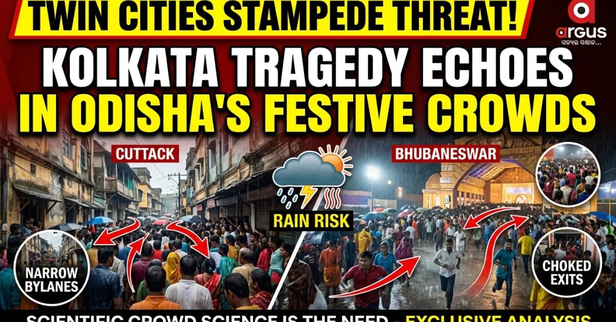 SPECIAL REPORT| The Twin-City Festive Ticking Time Bomb — Why Bhubaneswar and Cuttack Are Sitting on a Kolkata-Style Pandal Powder Keg