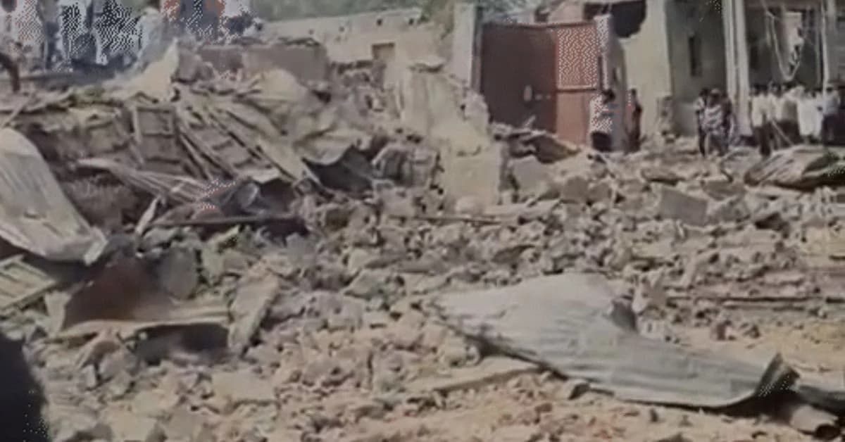 Pickup Truck Blows up in Bhilwara, Claims Driver’s Life