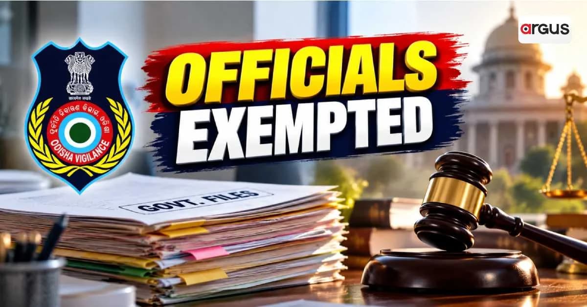Odisha Govt Exempts Officials from Personal Court Appearance in Vigilance Cases