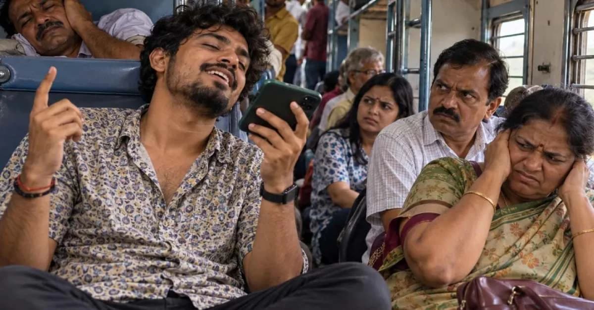 Play Music Loudly in Train? Pay the Price!