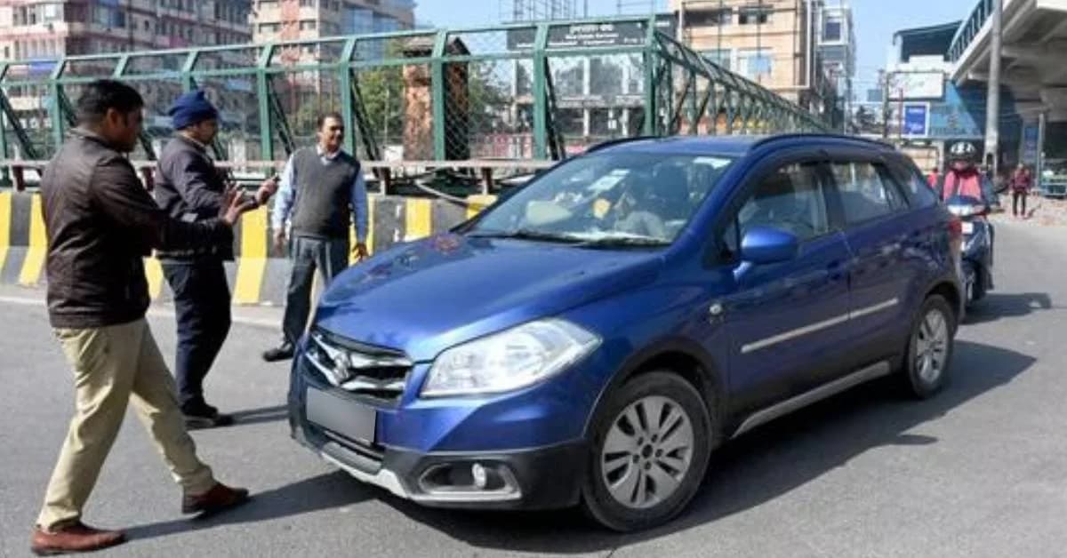 88 Bikes, 12 Cars Seized in Fake Plate Drive