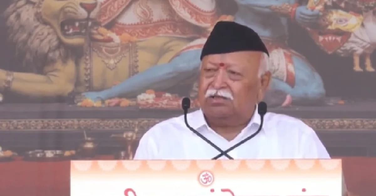 RSS Chief Mohan Bhagwat Stresses Self-Awareness, Swadeshi and National Unity in Vijayadashami Address