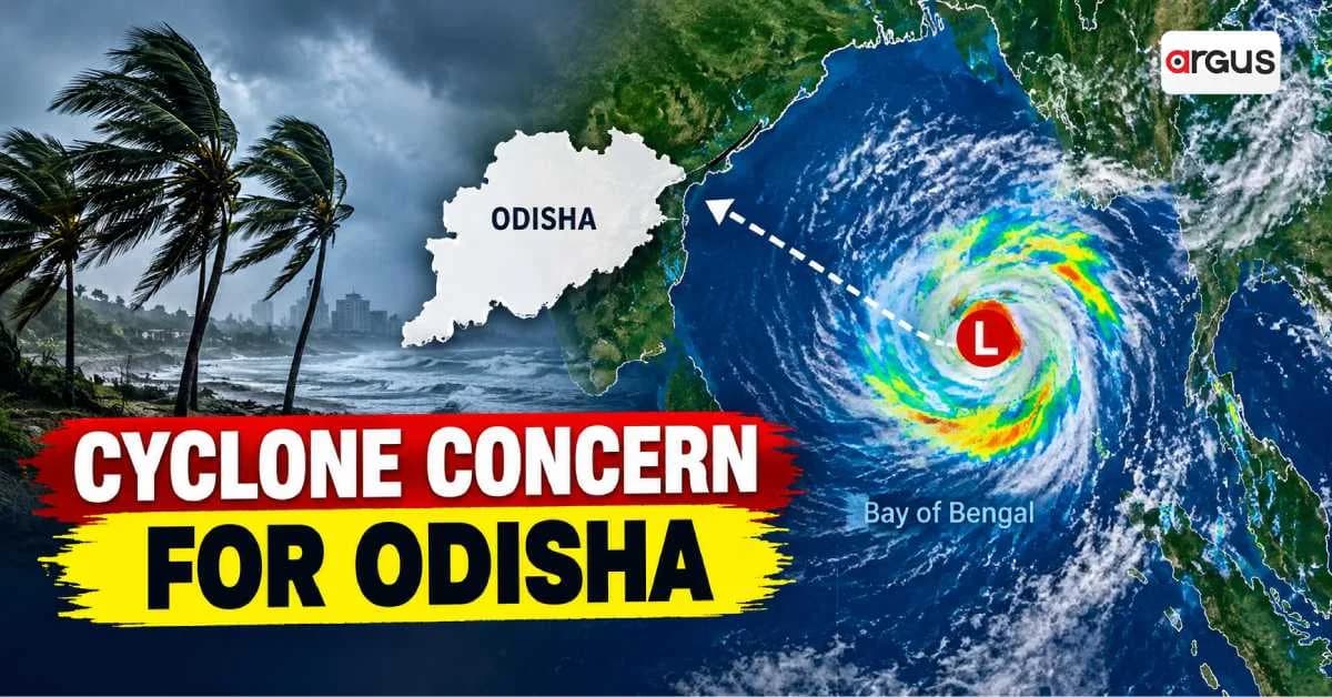 Fresh Cyclone Concern for Odisha as Low-Pressure Area Brews Over Bay of Bengal