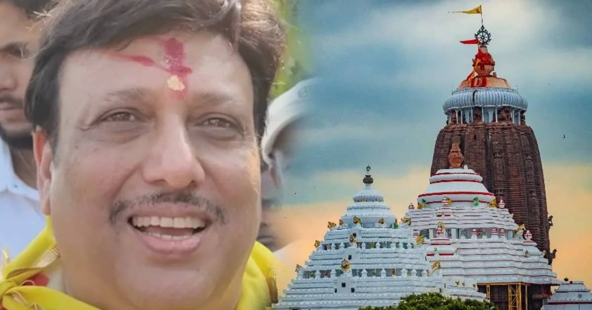 Govinda Seeks Blessings at Puri Jagannath Temple