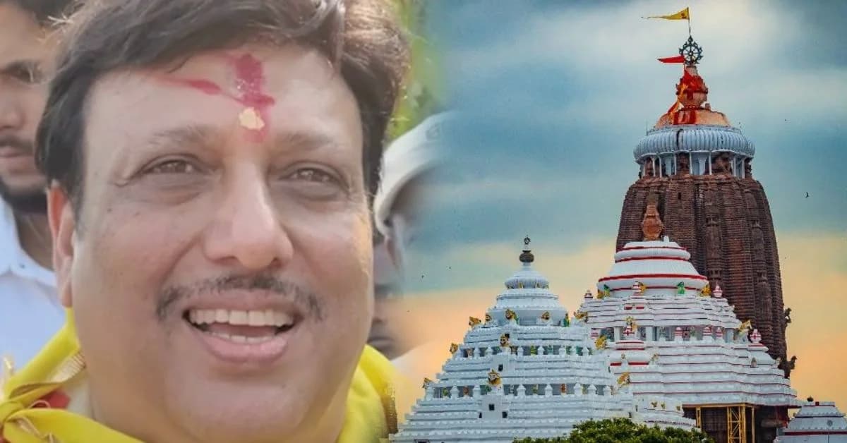 Govinda Seeks Blessings at Puri Jagannath Temple