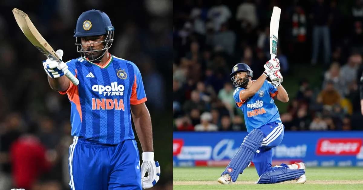 India vs New Zealand 1st T20I: Sanju Samson, Naman Dhir Power India to Record 226 Chase