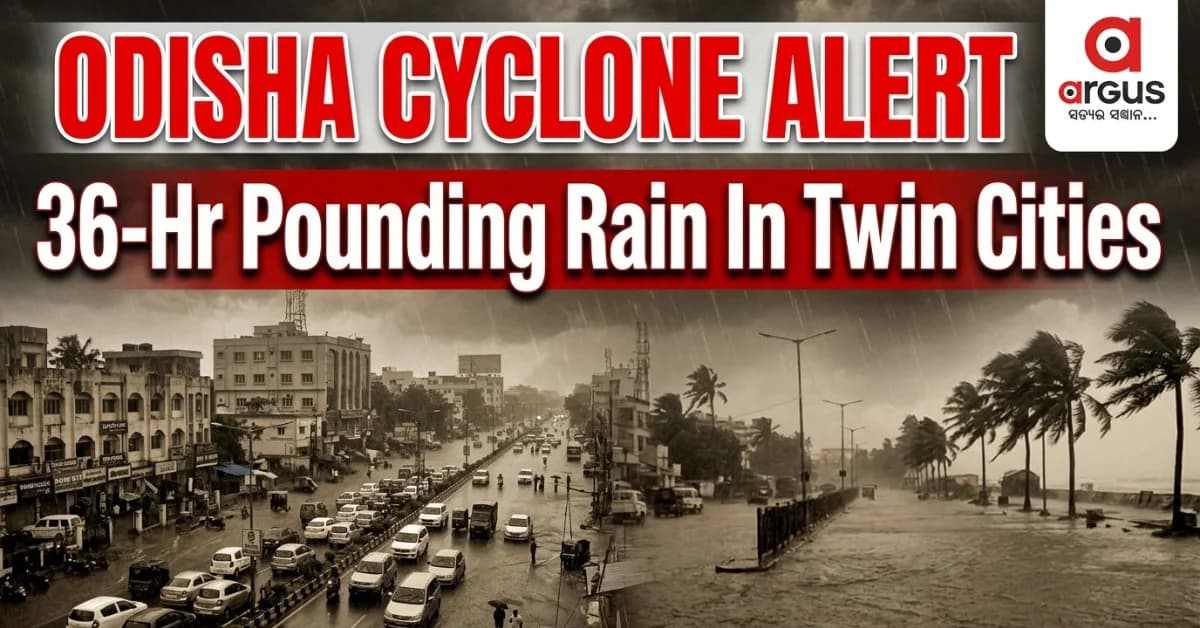 EXCLUSIVE| Impending Cyclone to Batter Odisha with Pounding Rain; 36-hour agony for Bhubaneswar, Cuttack Very Likely!