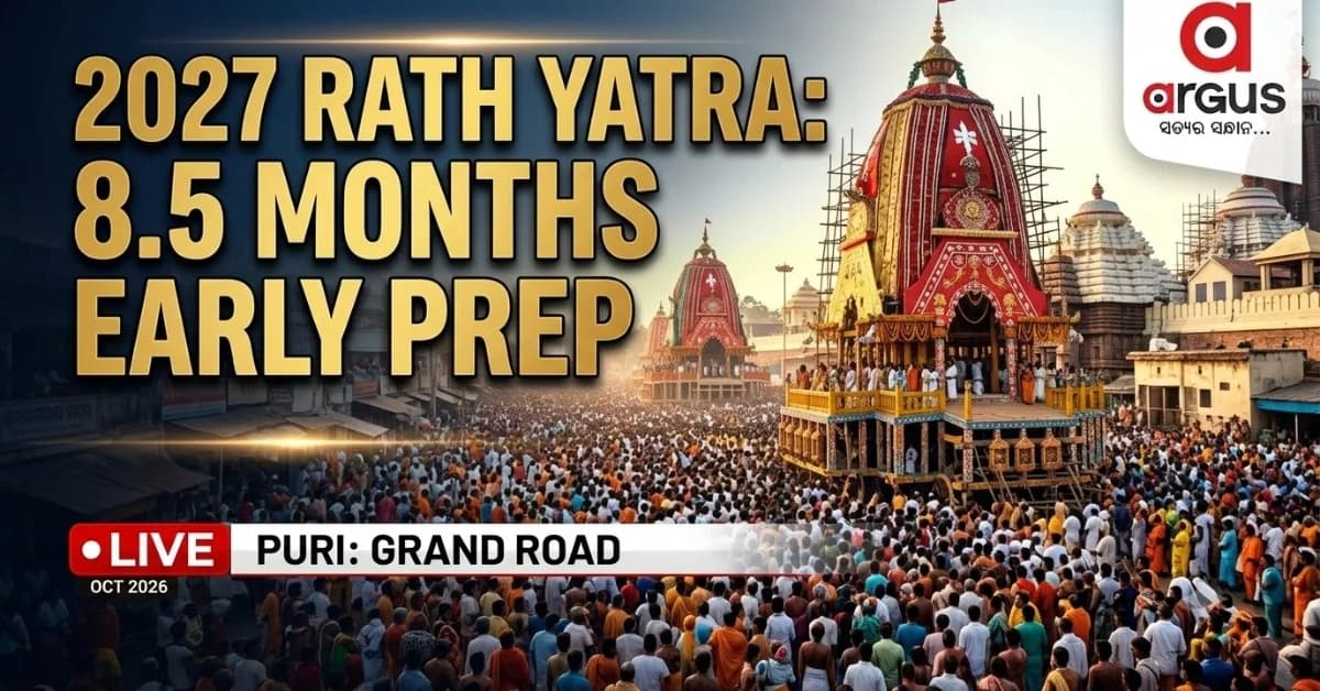 Special Report| Rath Yatra 2027: CS Anu Garg scripts history with 8.5-month buffer, but misses Marichikote Chhak lessons