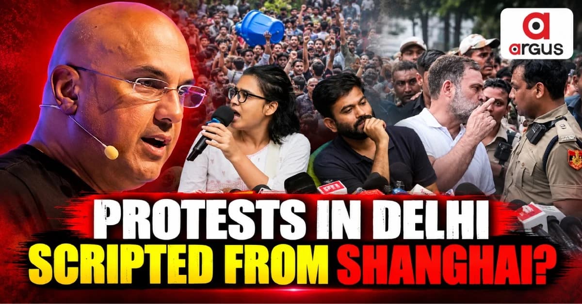 Are Protests Against CEC In Delhi Spontaneous Or Part Of A Wider Network Linked To 'Singham'?