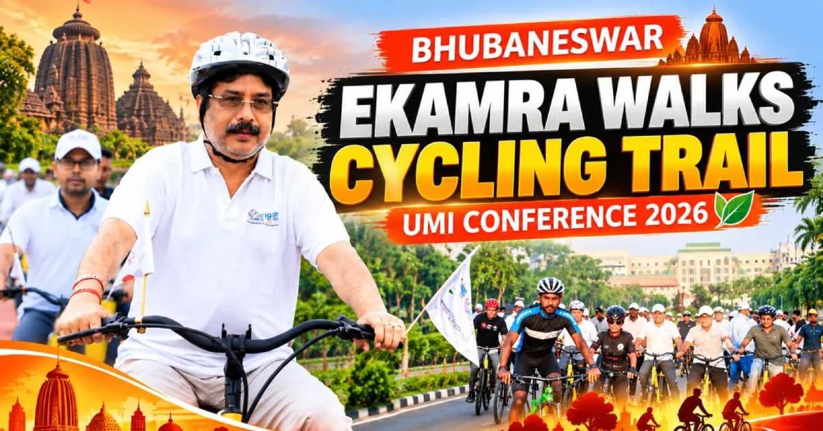 Ekamra Walks Launches Special Cycling Trail for UMI 2026 Delegates