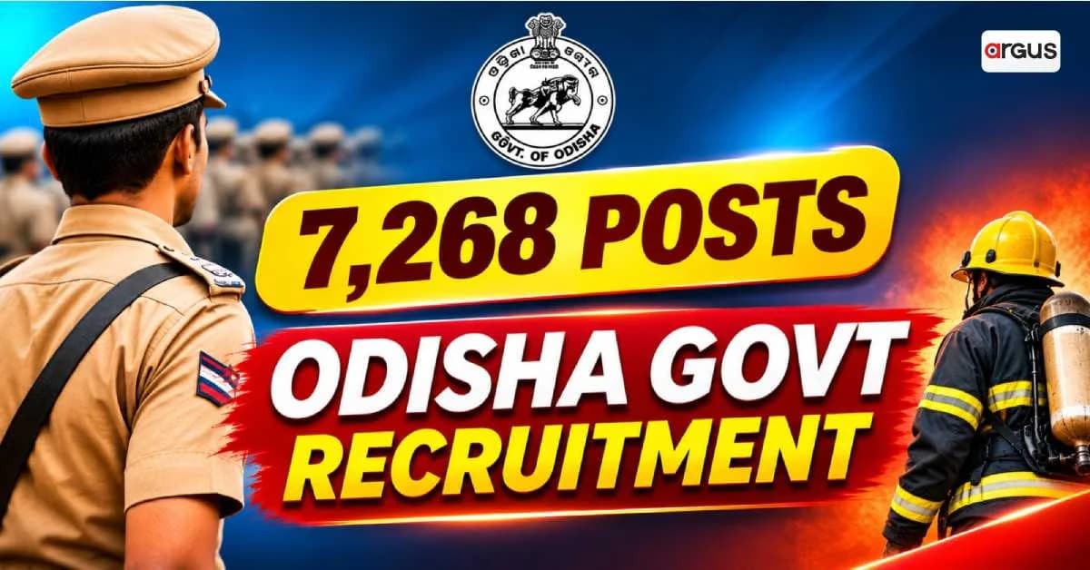 Odisha Govt Invites Applications for 7,268 Constable, OISF and Firefighter Posts; Apply by November 12