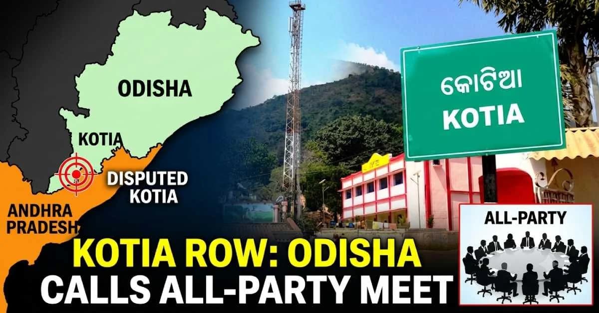 Odisha to Hold All-Party Meeting Over Kotia Issue Amid Andhra Poll Row