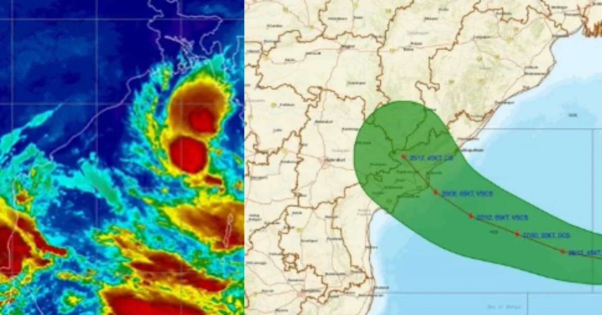 Depression Intensifies Into Deep Depression Over Bay of Bengal, Moving Southwestwards at 5 Kmph