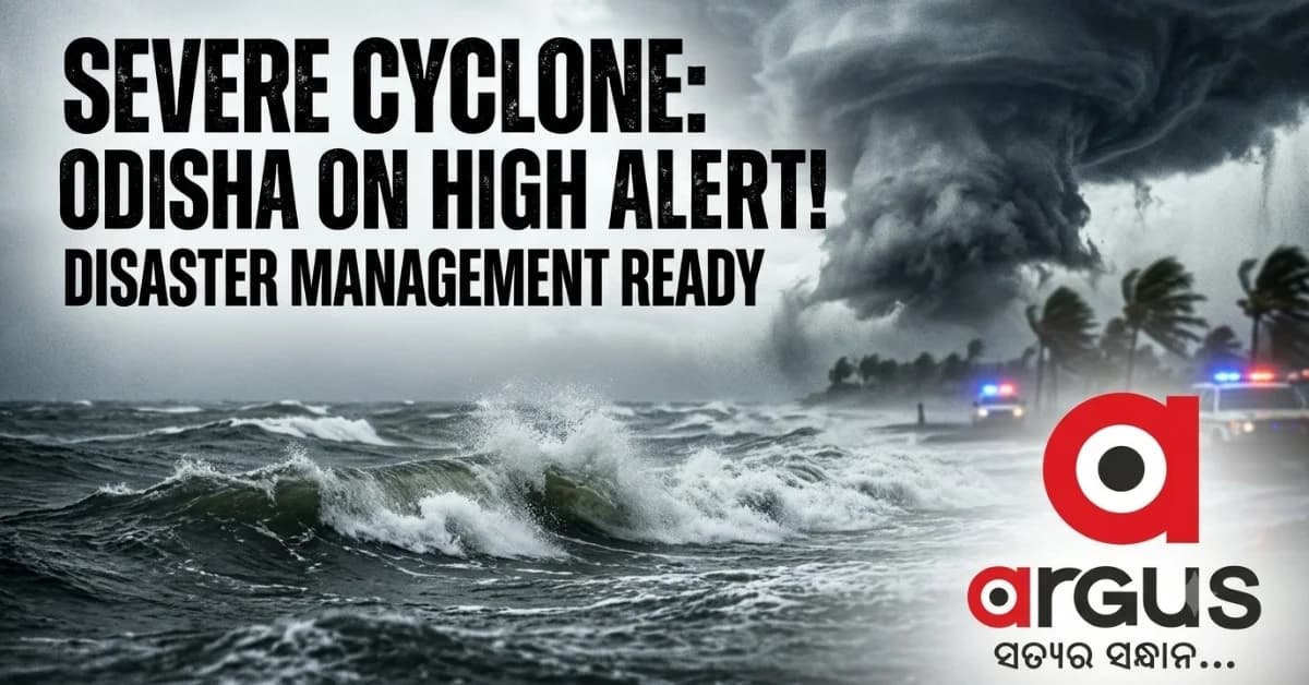 Odisha Mobilizes 8 Ministers, 6 Senior IAS Officers in Massive Pre-Emptive Crackdown Against Approaching Cyclonic Arnab