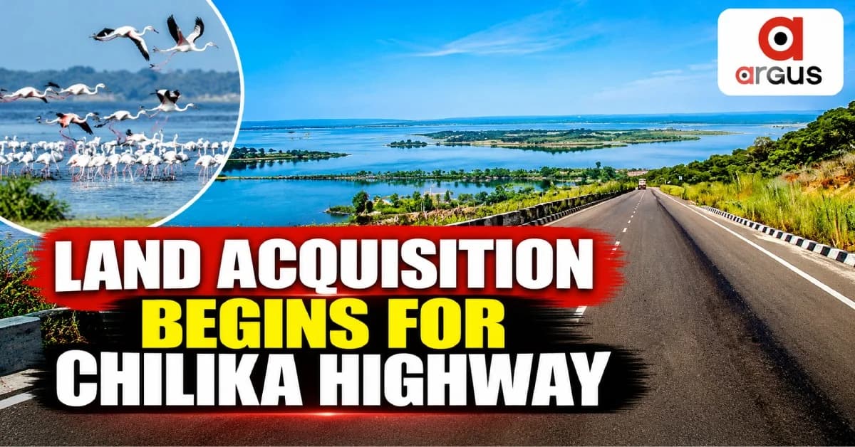 Land Acquisition Begins For 7.65-Km National Highway Project Over Chilika