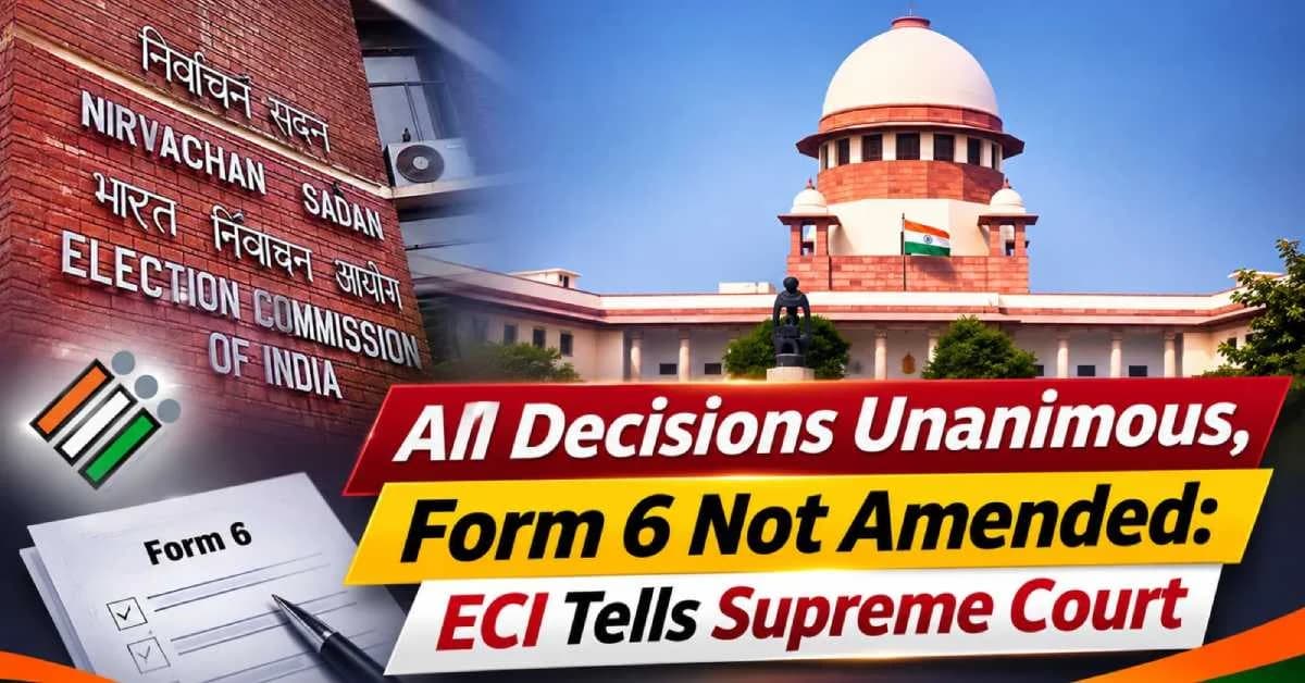 ECI Defends CEC's Position, Says Removal Possible Only Through Process Applicable to SC Judges