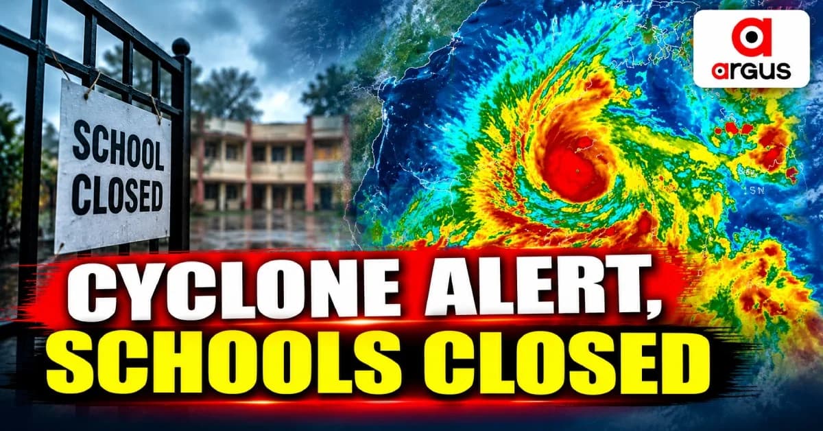 Cyclone Arnab Live Updates: Schools Shut In 10 Odisha Districts, Closures Extend Till Oct 29 In Five