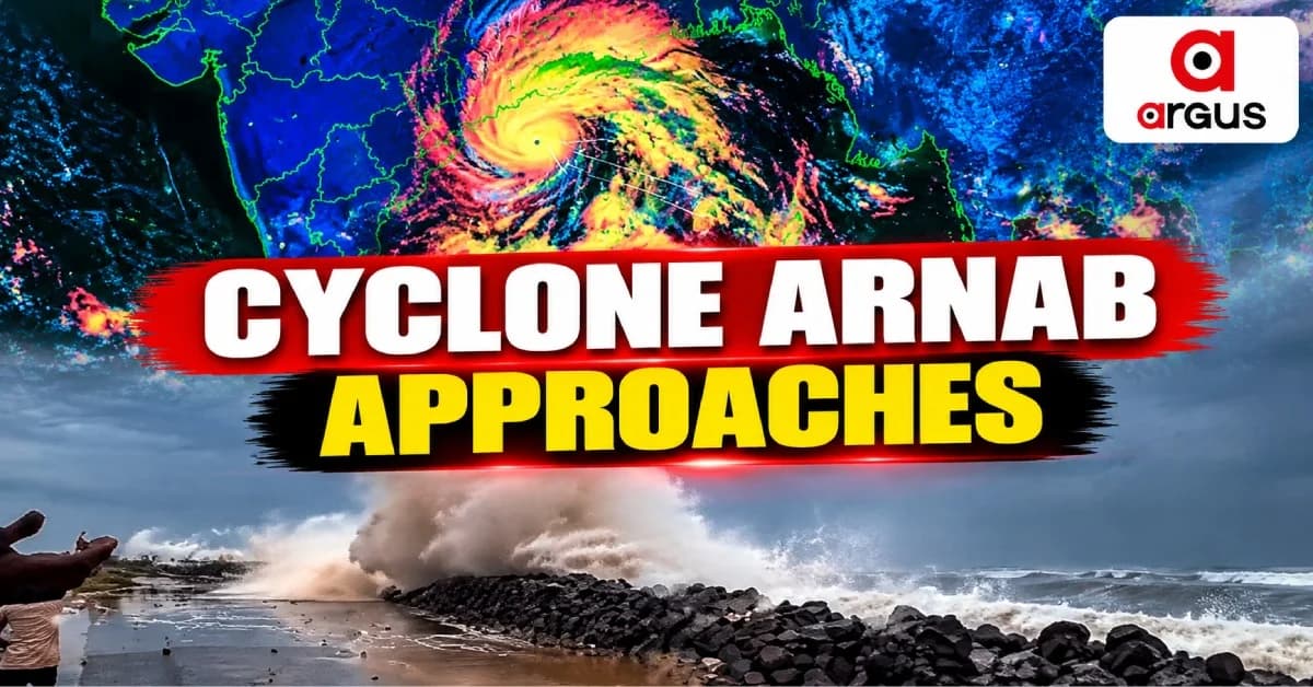 Cyclone Arnab Intensifies, Moves Towards Andhra Coast At 20 Kmph; Kakinada Sees Rough Seas