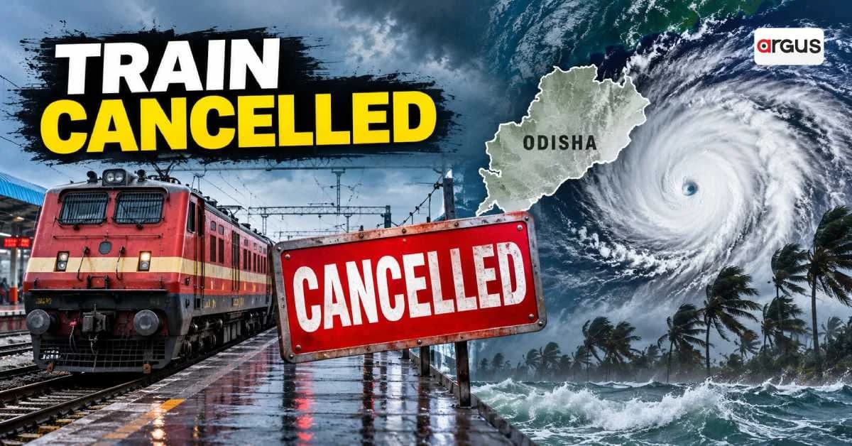 Cyclone Arnab: Four More Passenger Trains Cancelled in Odisha