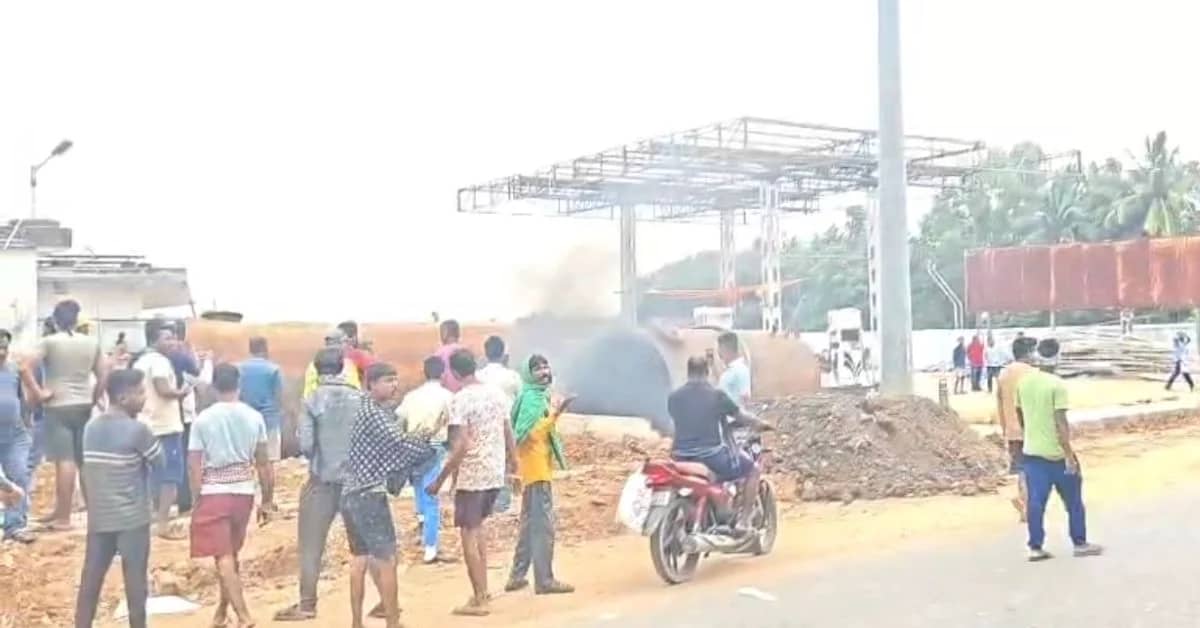 Petrol Pump Explosion Claims Worker’s Life in Baleshwar